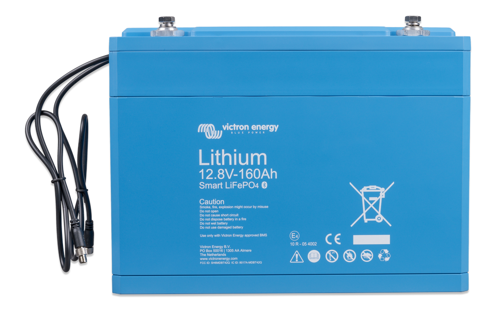 Victron Lithium LiFePO4 Battery 12.8V/160Ah Smart
