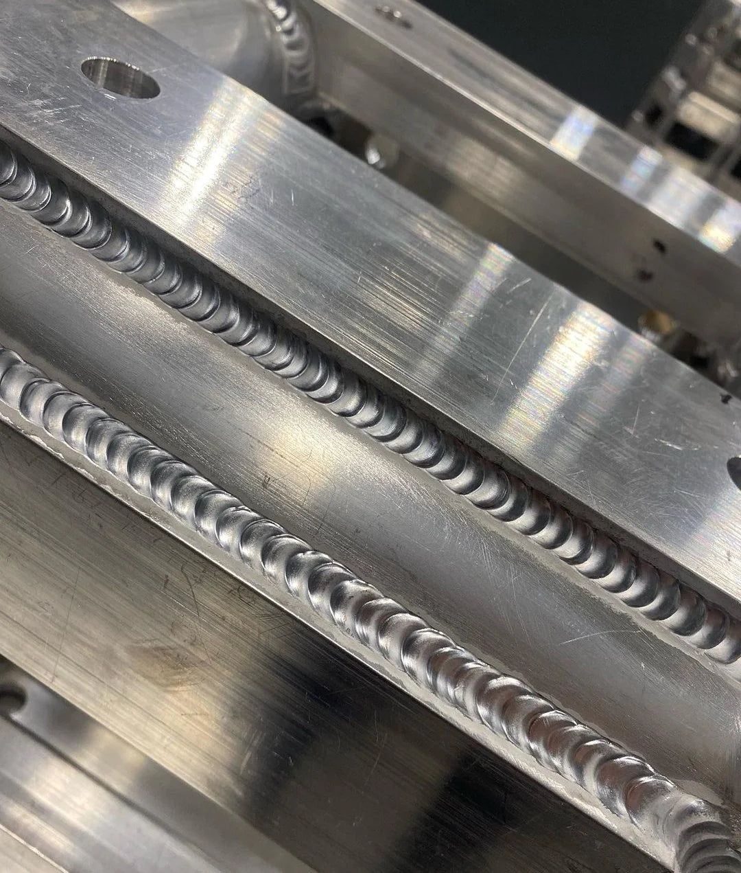 amazing aluminium tig weld 