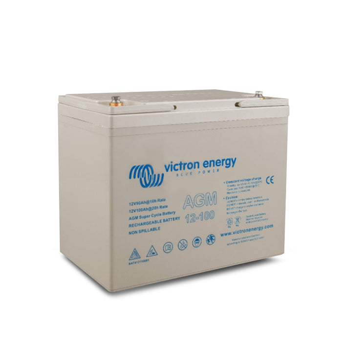 12V/100Ah AGM Super Cycle Battery - Victron Energy BAT412110081
