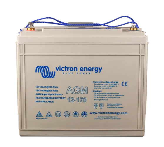 12V/170Ah AGM Super Cycle Battery - Victron Energy BAT412117081