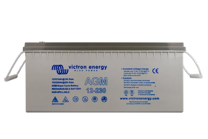 12V/230Ah AGM Super Cycle Battery - Victron Energy BAT412123081