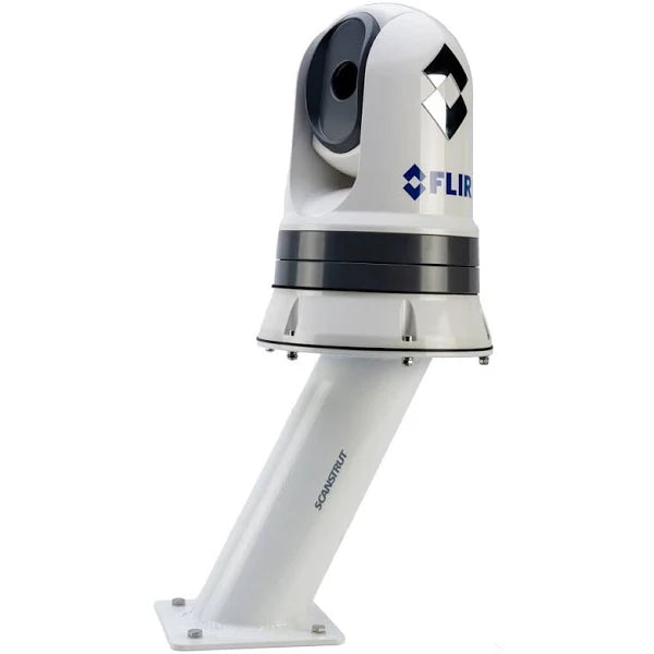 Scanstrut Camera PowerTower IN WHITE WITH flir CAMERA attached for demonstration