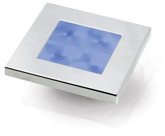 Hella Marine LED 'Enhanced Brightness' Square Courtesy Lamp Blue