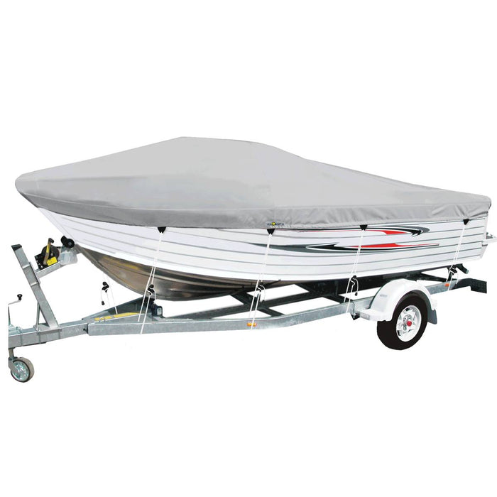 Runabout Boat Cover Grey