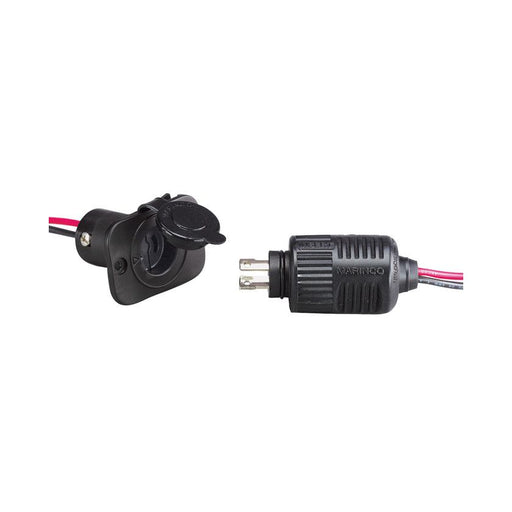 Image of Plug and Socket from The ConnectPro ensures secure, high-current connection for your trolling motor, maximizing power and extending battery life.