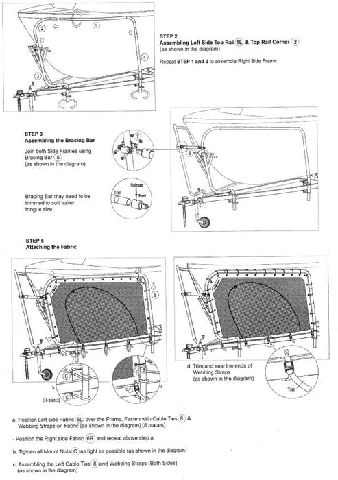 Trailer Boat Stone Guards