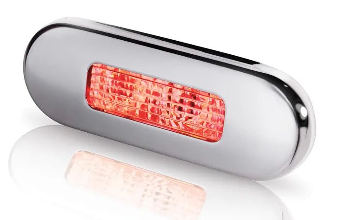 Red LED Hella Marine LED Oblong Step Lamp