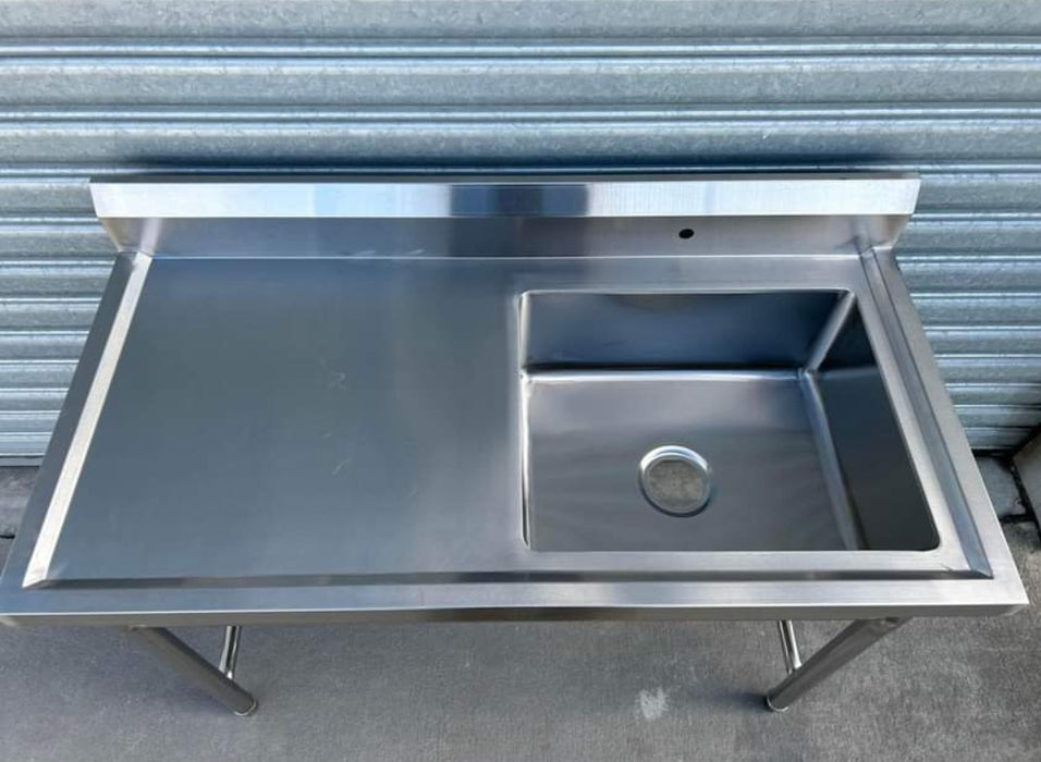 Stainless Steel Bench with Sink