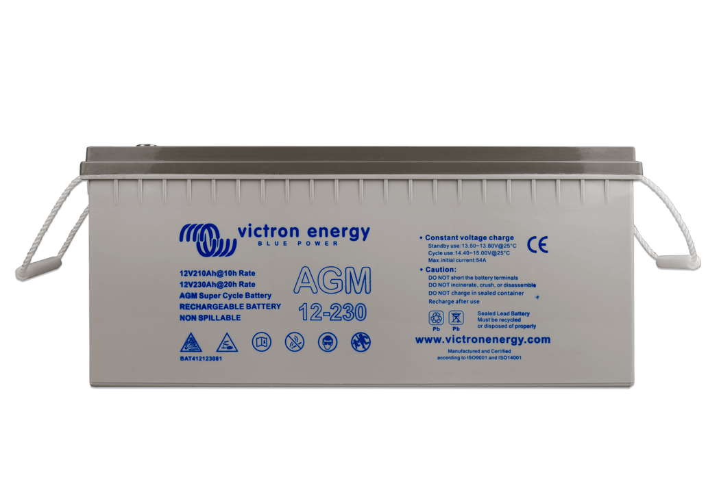 12V/230Ah AGM Super Cycle Battery - Victron Energy BAT412123081