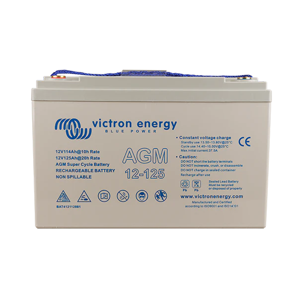 12V/25Ah AGM Super Cycle Battery - Victron Energy BAT412025081