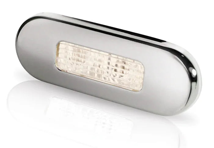 Warm White Hella Marine LED Oblong Step Lamp