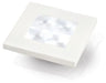 White LED square rim for - Hella Marine LED 'Enhanced Brightness' Square Courtesy Lamp