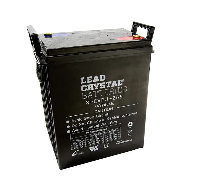 Betta Lead Crystal EVFJ Batteries - 6V Series - 180Ah/210Ah/265Ah