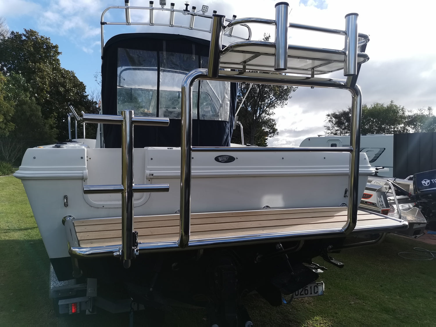 We create custom-built ladders that perfectly complement your boat.