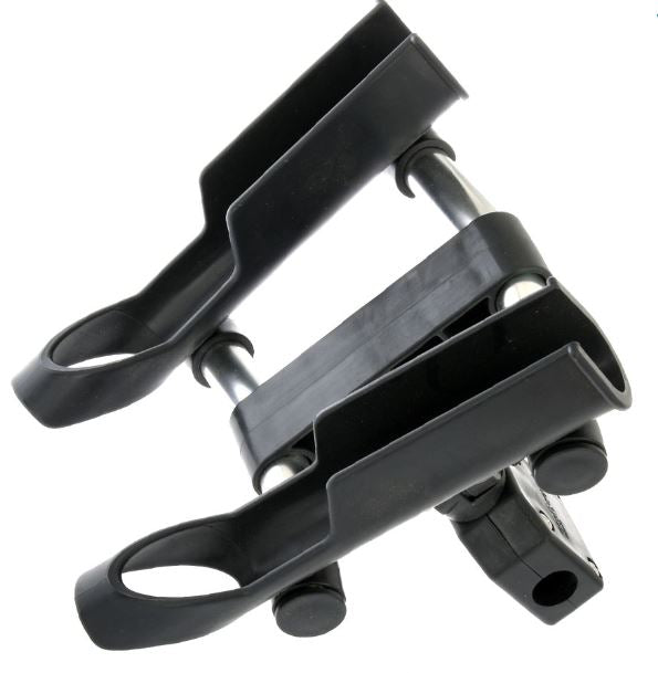 Quick Release Rail Mount Rod Holder - 2 Rods